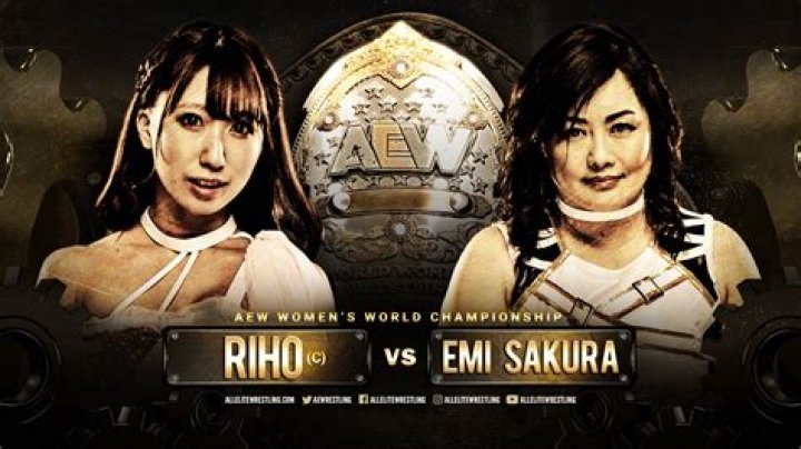 Riho vs Emi Sakura in AEW