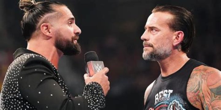 Rollins and CM Punk