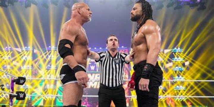 Roman Reigns and Goldberg Cropped