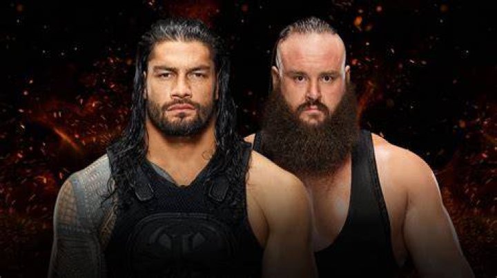 Roman Reigns v Braun Strowman SmackDown October 16, 2020 Cropped