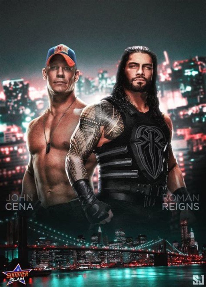 Roman Reigns v John Cena SummerSlam 2021 Cropped