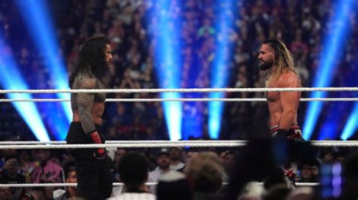 Roman Reigns v Seth Rollins Money in the Bank 2016 Cropped