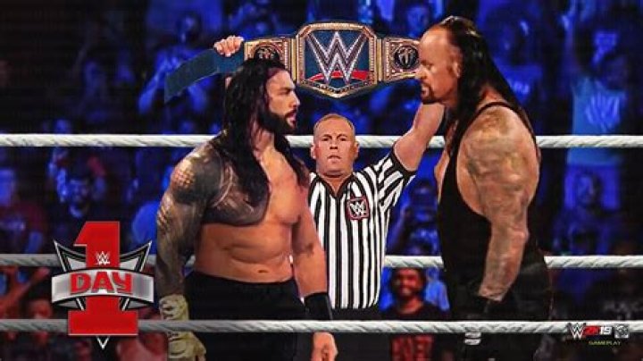 Roman Reigns vs The Undertaker