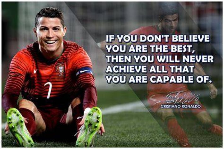Ronaldo Drawing Football Quotes For Life