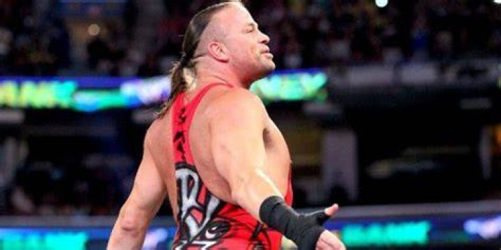 RVD posing on the top rope