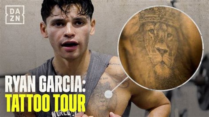 Ryan Garcia Explains His Outrageous Back Tattoo