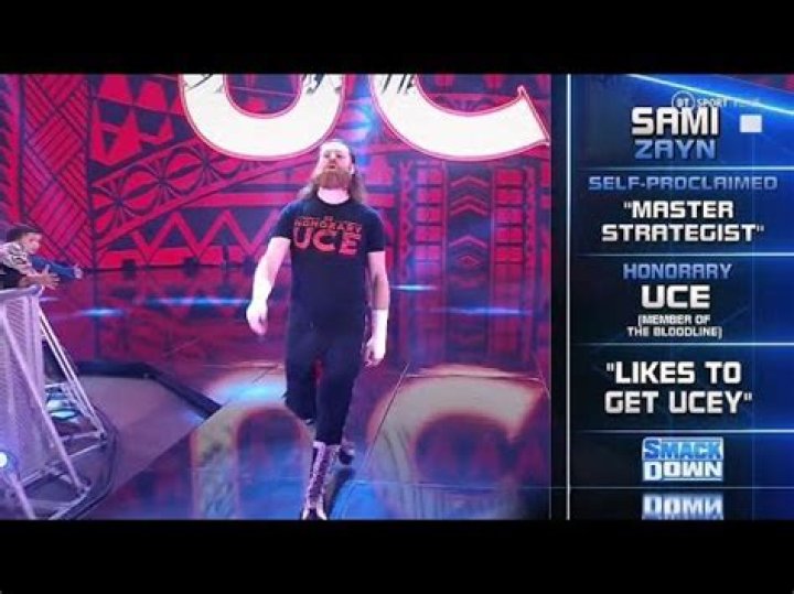 Sami Zayn Entrance