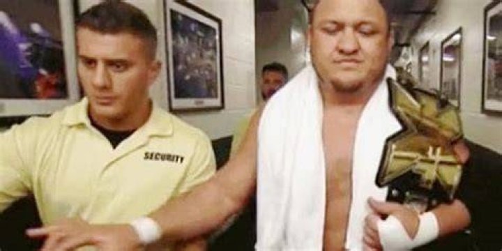Samoe Joe Shoves MJF