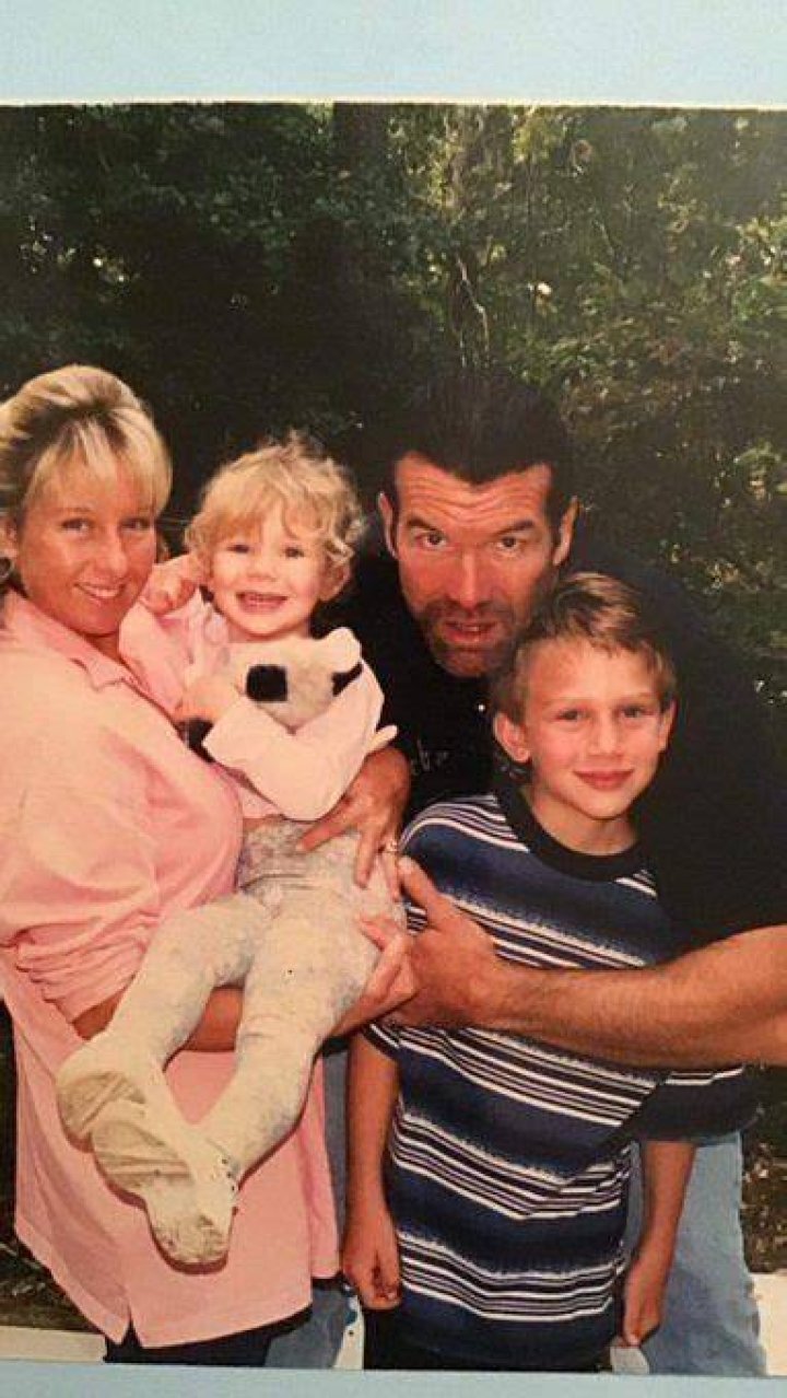 Scott Hall and his wife Dana
