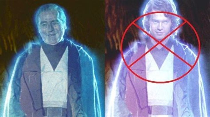 Sebastian Shaw as Anakin Skywalker in Star Wars Episode VII: Dark Side Of The Force (1986)