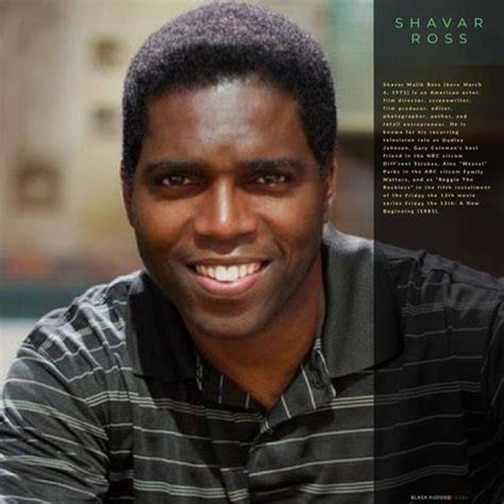 Shavar Ross: A Journey Through The Life And Career Of A Child Star