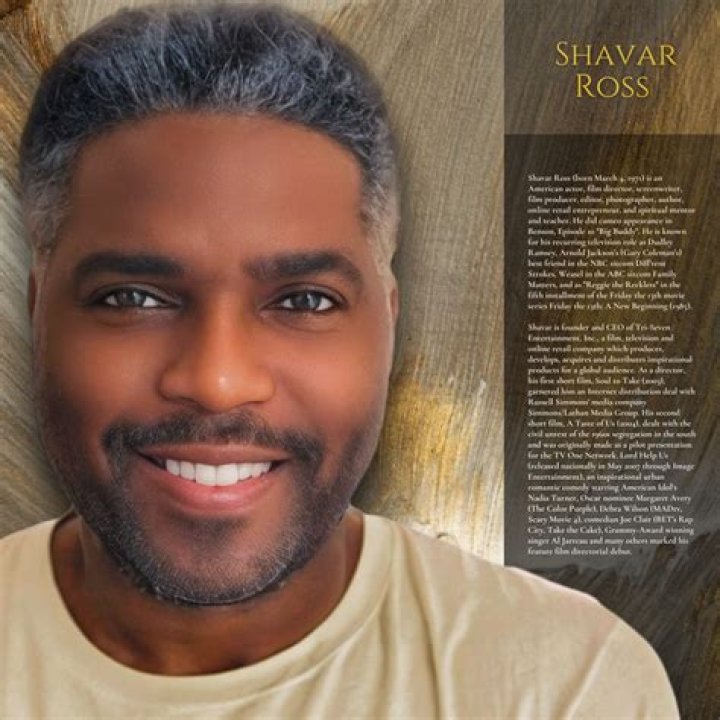 Shavar Ross IMDb