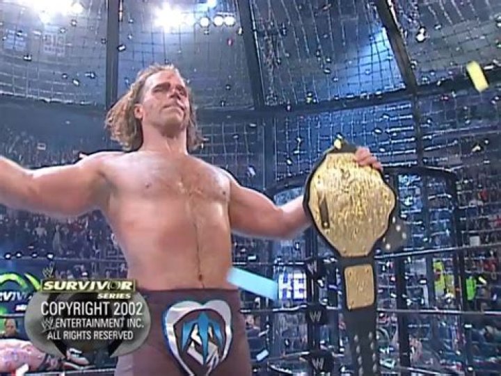 Shawn Michaels Elimination Chamber Survivor Series 2002 Cropped