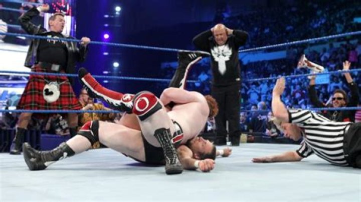 Sheamus & Gene Okerlund Vs Alberto Del Rio & Daniel Bryan WWE Smackdown
