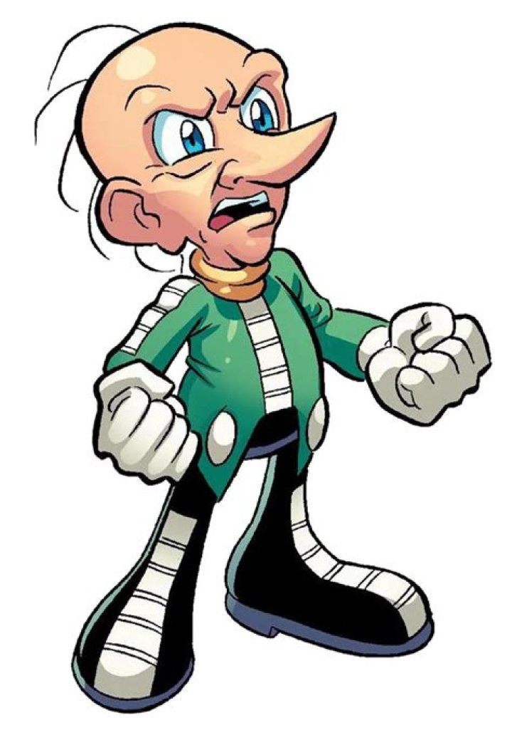 Snively as Sonic the Hedgehog (SatAM) in Sonic Characters Sorted by Media