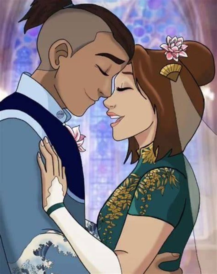 Sokka and Suki&rsquo;s wedding Avatar the last airbender, Avatar couple, Avatar