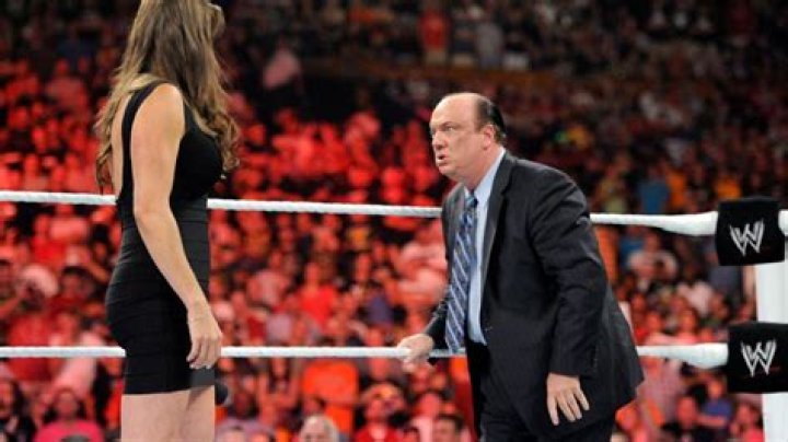 Stephanie McMahon and Paul Heyman
