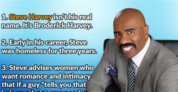 Steve Harvey 7 Facts You Might Not Know About The Family Feud Host