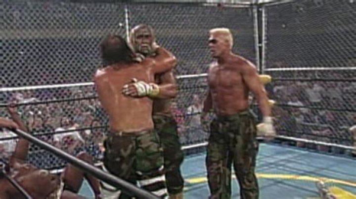 Sting Hulk Hogan Fall Brawl