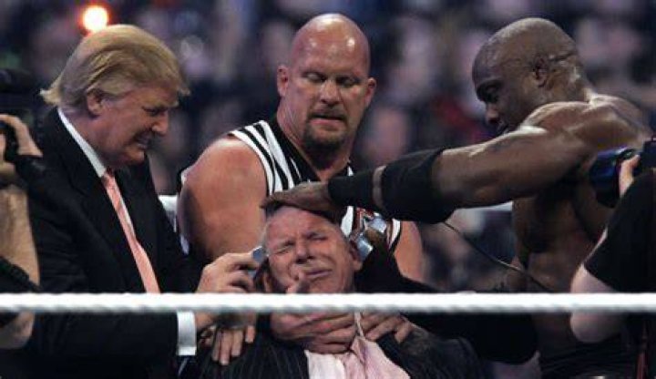 Stone Cold Stunner on Donald Trump WrestleMania 23