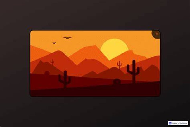 Super Hot Desert Webflow