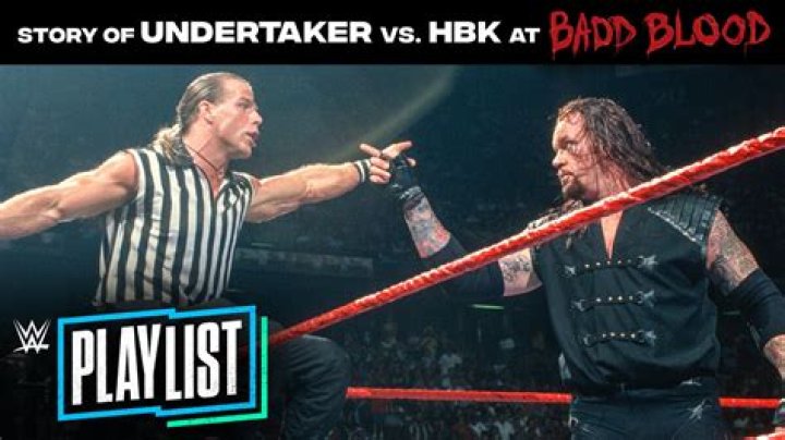 Taker v Michaels Badd Blood 1997 Cropped
