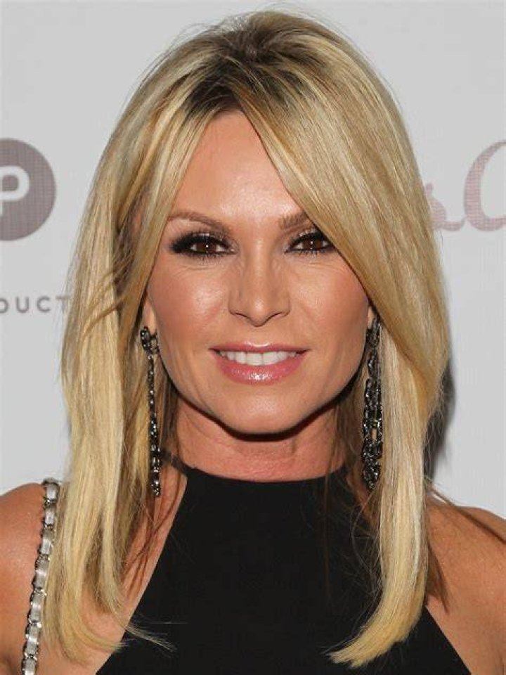 Tamra Barney of 'Orange County Housewife' and Carrot Top arrive at