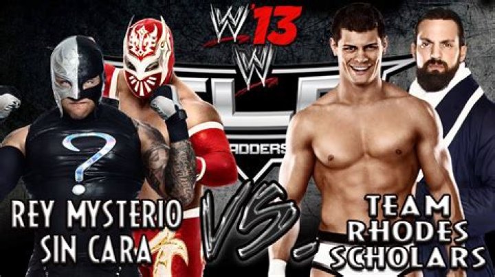 Team Rhodes Scholars v Mysterio and Sin Cara TLC 2012 Cropped