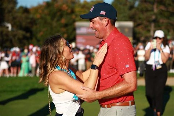 “That Handshake Is Fire” – Keegan Bradley and His Adorable Lucky Charm Steal the
Spotlight at the $20,000,000 PGA Tour Event