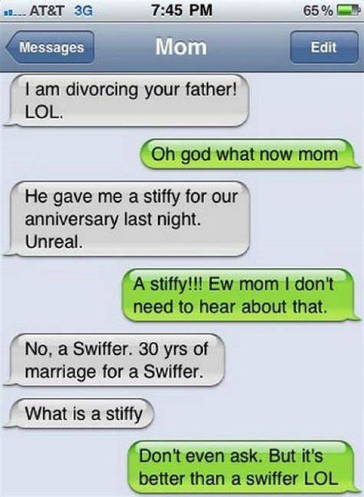 The 36 funniest text ever sent from parents to their kids. I couldn't