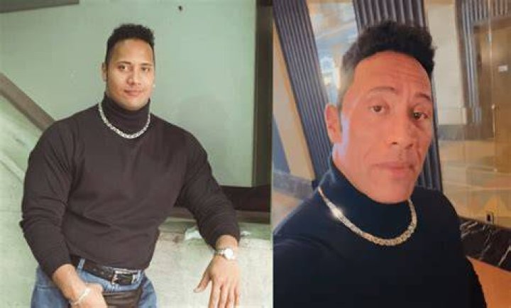 the rock recreated his iconic turtleneck look for snl