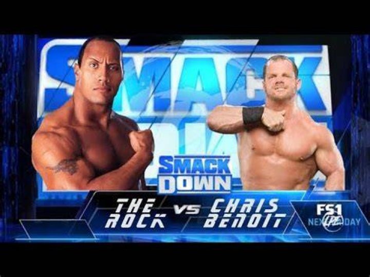 The Rock v Chris Benoit Fully Loaded 2000 Cropped