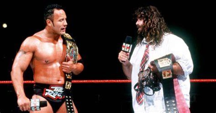 The Rock Vs Mankind
