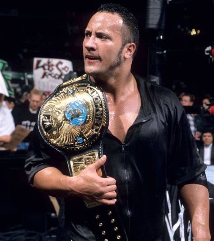 The Rock WWF Champion 1999 Cropped