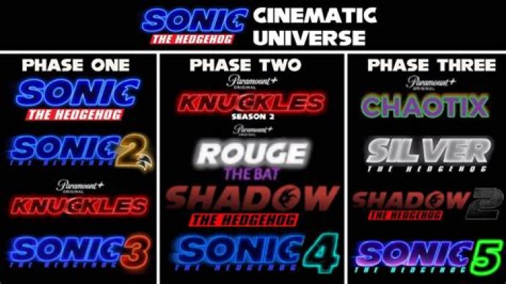 The Sonic Cinematic Universe (SCU)
