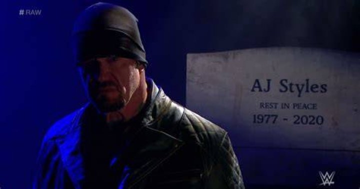 The Undertaker Had His Eye On AJ Styles Long Before Their Boneyard Match