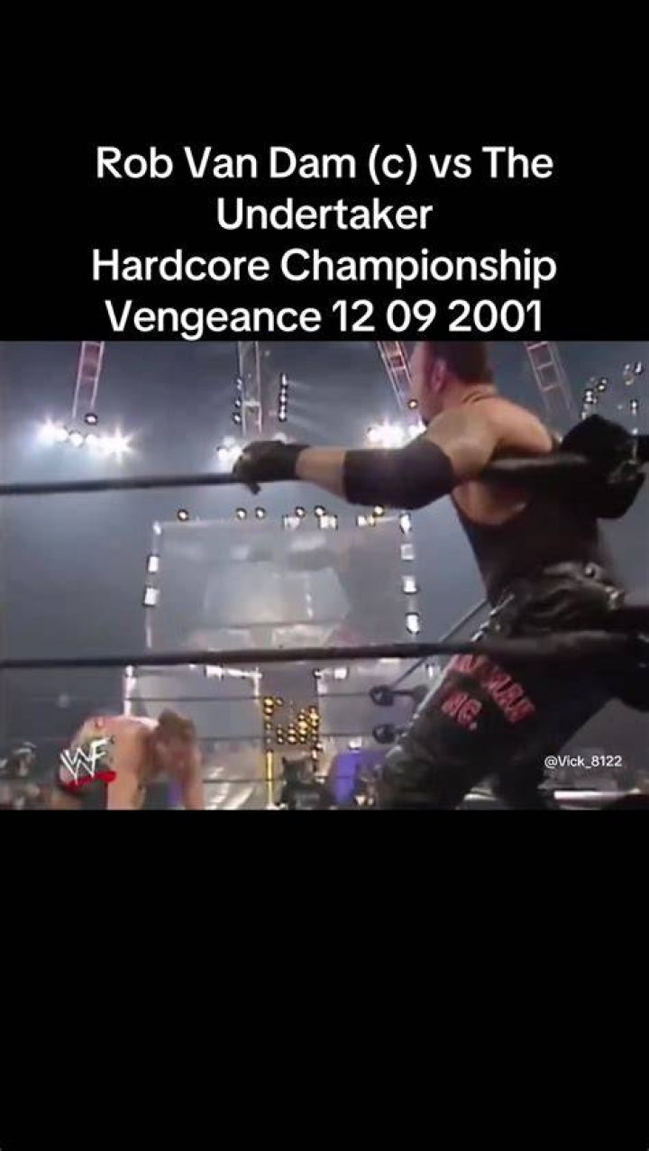 The Undertaker vs Rob Van Dam
