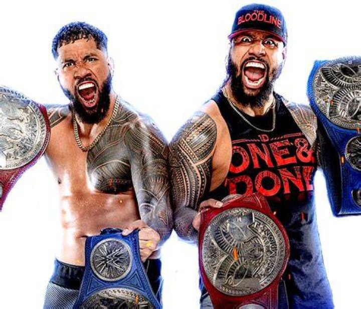 The Usos Undisputed WWE Tag Team Champions 3rd Reign Cropped