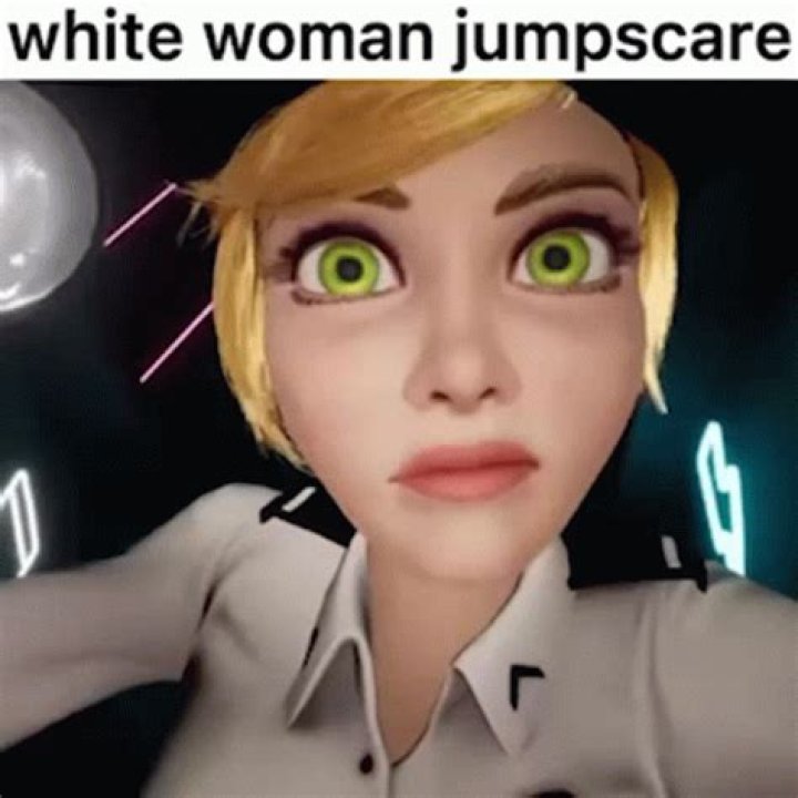 The white woman jumpscare: A Five nights at Freddy's meme spin off