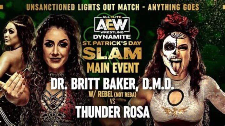 Thunder Rosa Vs Britt Baker