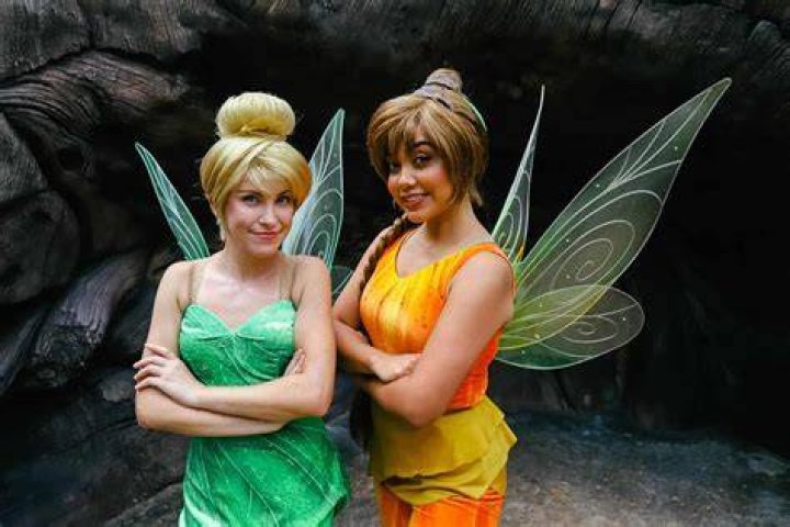 Tinkerbell and Fawn (Rare Character Appearances at Disney's Animal