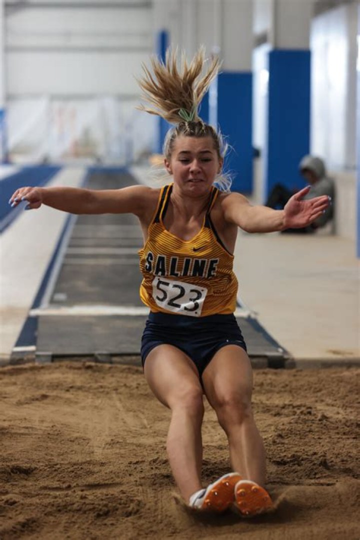 TRACK & FIELD Saline Girls 2nd at Regiona, Send Large Contingent to