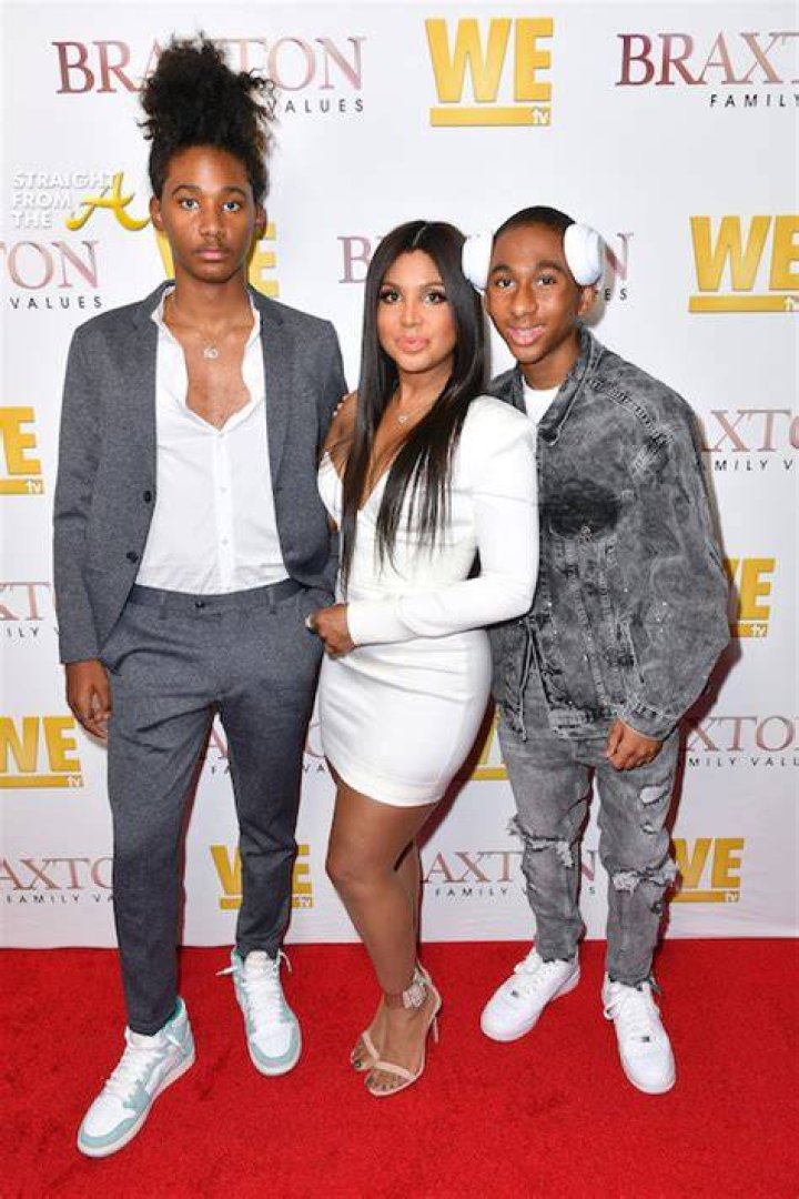 Trina Braxton Sons Eric And Caleb