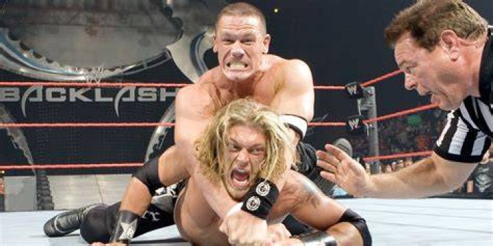 Triple H and John Cena