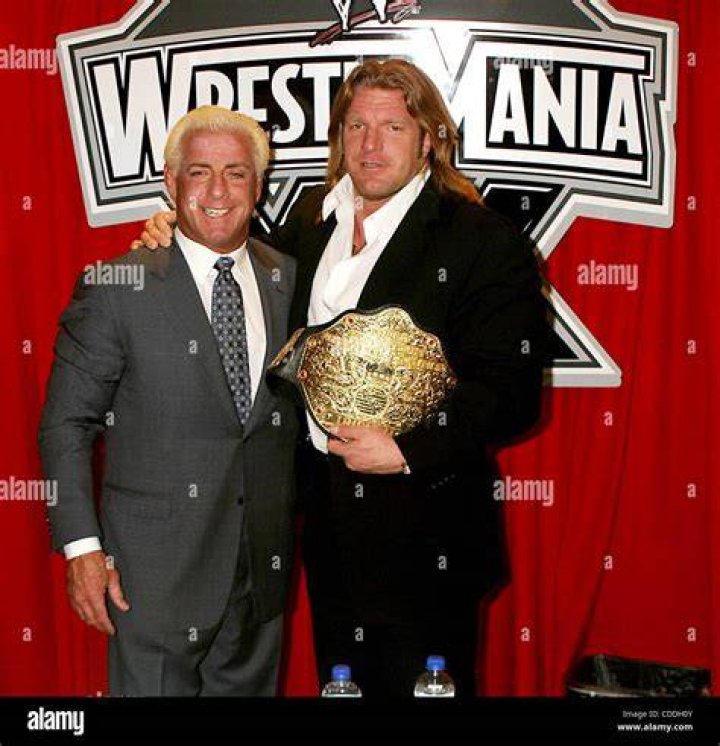 Triple H and Ric Flair