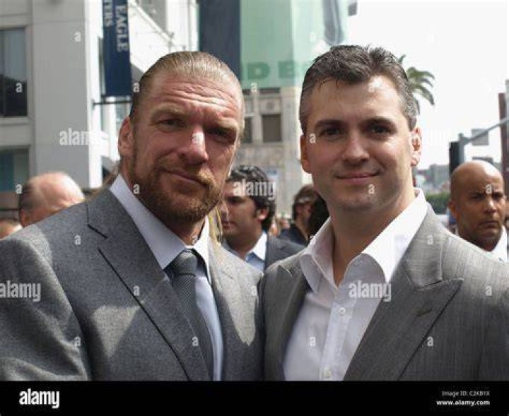 Triple H and Shane McMahon
