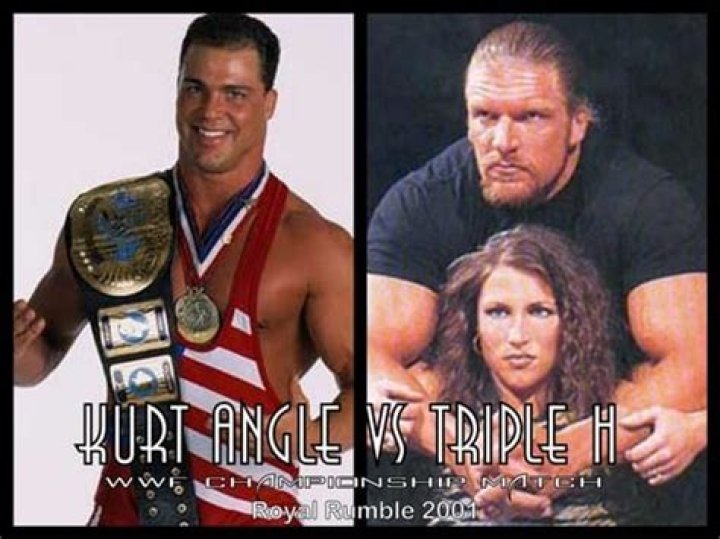 Triple H vs Kurt Angle