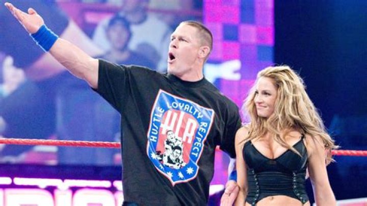 Trish Stratus and John Cena
