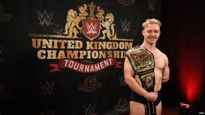 Tyler Bate NXT UK Champion Cropped