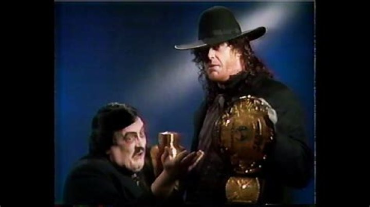 Undertaker WWF Champion 1991 Cropped